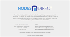 Desktop Screenshot of nodesdirect.com